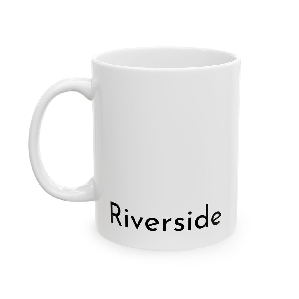 Vintage Riveter Ceramic Raincross Mug