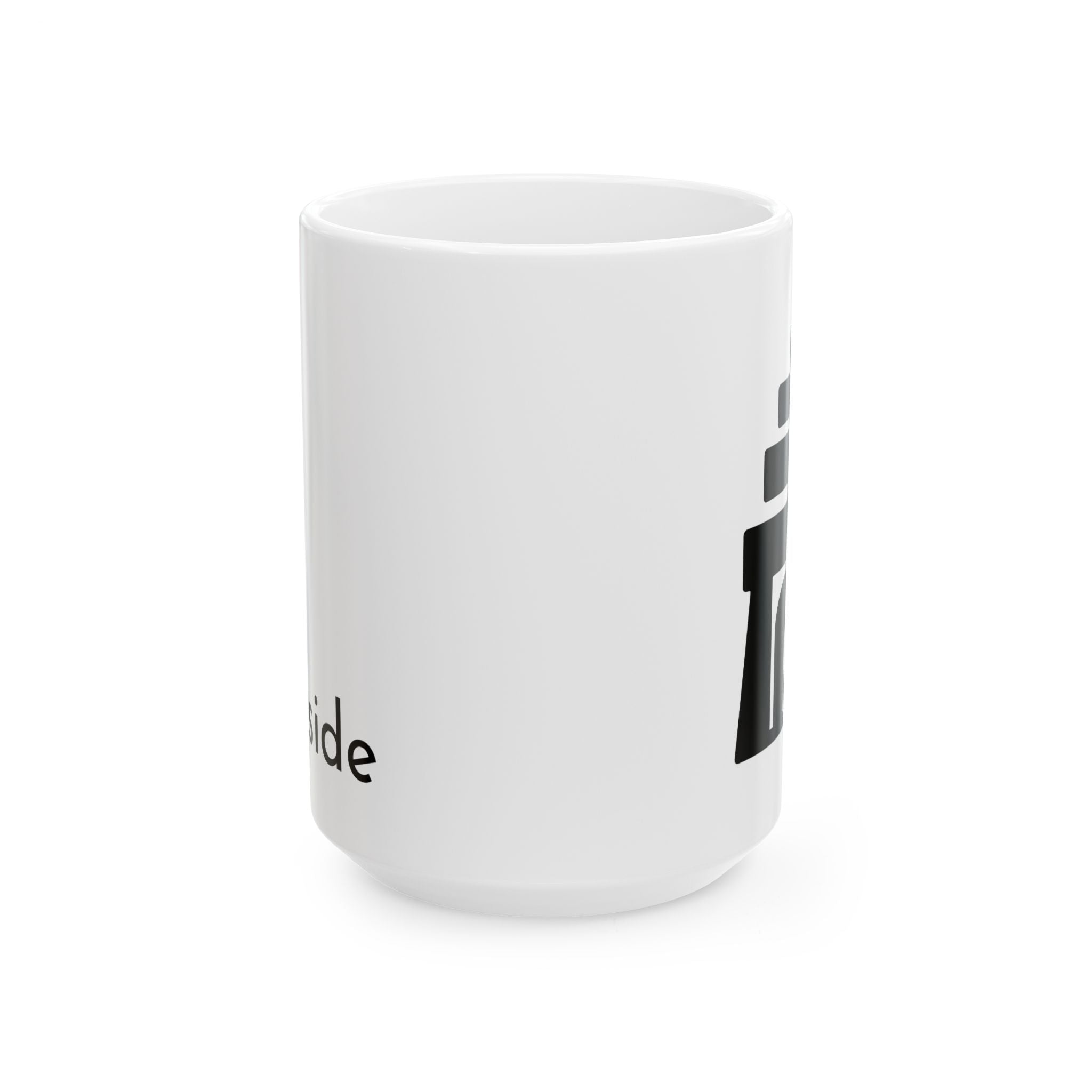Vintage Riveter Ceramic Raincross Mug