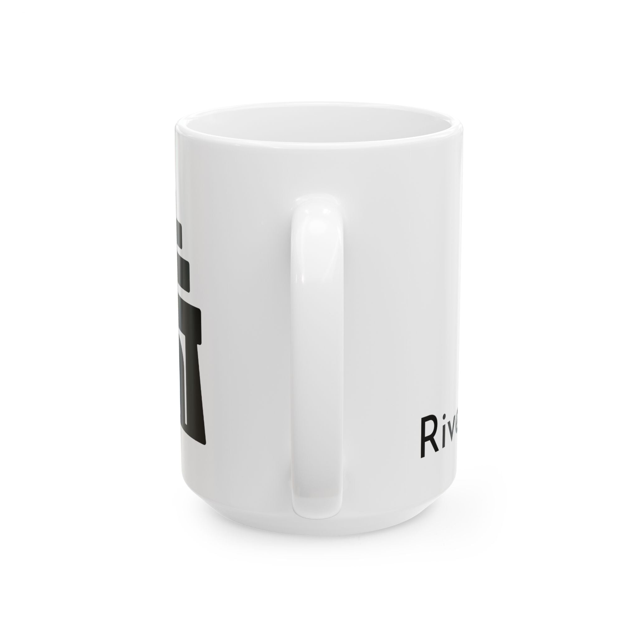Vintage Riveter Ceramic Raincross Mug